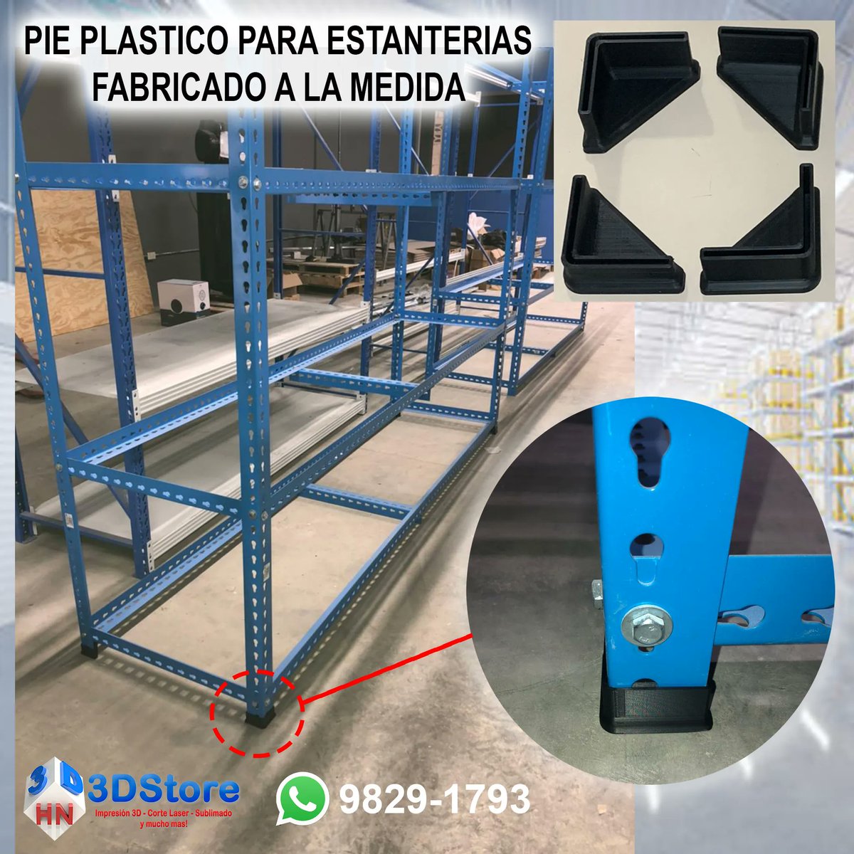 3dhnds's tweet photo. PIE PLÁSTICO PARA ESTANTERÍAS 
Proteja sus estantes con pies plásticos, fabricados a la medida con impresión 3D 
Info por mensaje o https://t.co/CdO3rZ2Crl
#cnc #lasercut #3DPrinted #Cortelaser #laser #regalo #recuerdos #calendario #decoracion #decor #personalizado #love #amor https://t.co/M68nIdU7Qf