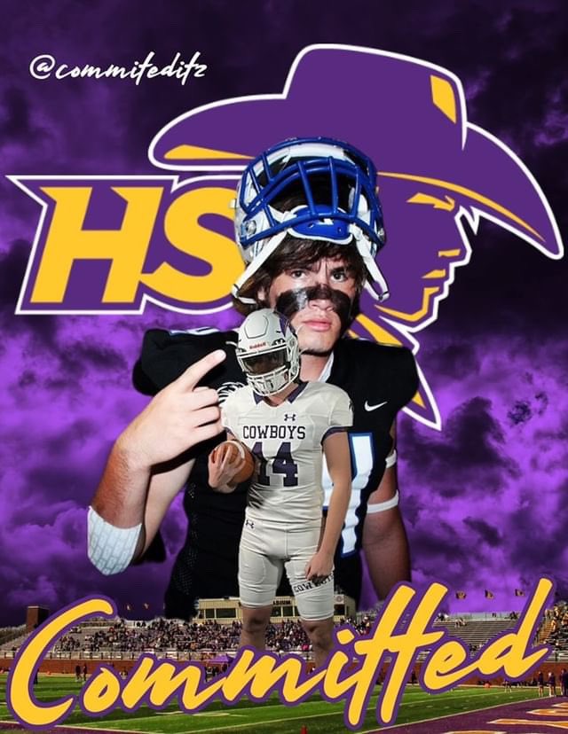 After lots of prayer and conversation with friends and family, I have decided to commit to <a href="/HSUCowboys/">Hardin-Simmons Cowboy Football</a> Football. I am very blessed to have this opportunity. Time to grab my hat and saddle up. Go Cowboys! Special thanks to <a href="/coachwilkerson/">Zach Wilkerson</a> <a href="/SCSEaglesFB/">SCSFB</a> <a href="/FlowersJeromy/">jeromy flowers</a> <a href="/76kharrison/">Coach Kyle Harrison</a>