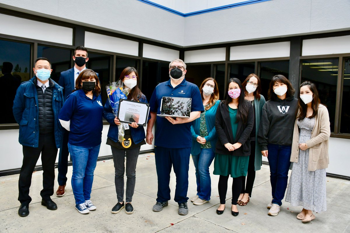 Walnut Valley USD (@wvusd_tweet) on Twitter photo Above and Beyond! Charlene Tsao, <a href="/WalnutColts/">WalnutColts</a> Instructional Aide II Bicultural/Bilingual, is the January Cornerstone Award recipient. "We are so fortunate to have her supporting our students and staff!” said nominator ELS Jill Takayama. Congratulations! #TogetherAgain Above and Beyond! Charlene Tsao, <a href="/WalnutColts/">WalnutColts</a> Instructional Aide II Bicultural/Bilingual, is the January Cornerstone Award recipient. "We are so fortunate to have her supporting our students and staff!” said nominator ELS Jill Takayama. Congratulations! #TogetherAgain
