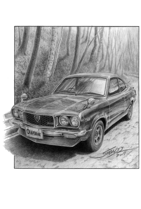 次号オールドタイマーに描く車種は決まった。あとは背景とかの演出をどうするか…
#イラスト #アナログ #色鉛筆 #illustration #drawing 