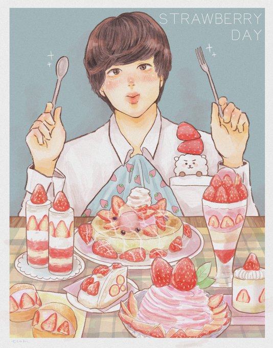 「blush strawberry shortcake」 illustration images(Popular)
