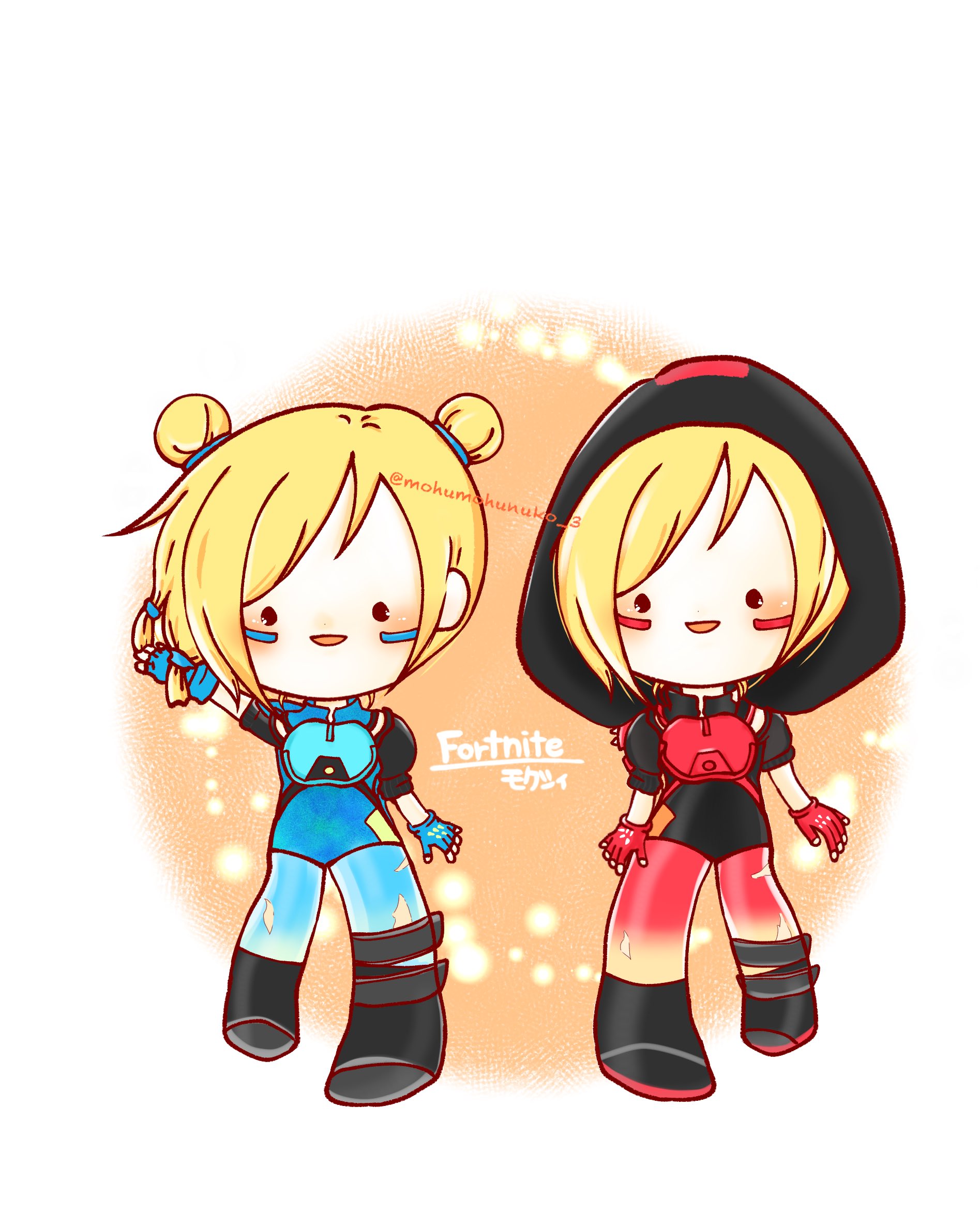 もふまる 依頼停止中 青モクシィと赤モクシィ どちらがお好きですか Fortnite Fortniteart フォートナイトイラスト T Co Rsgsy3tbcg Twitter