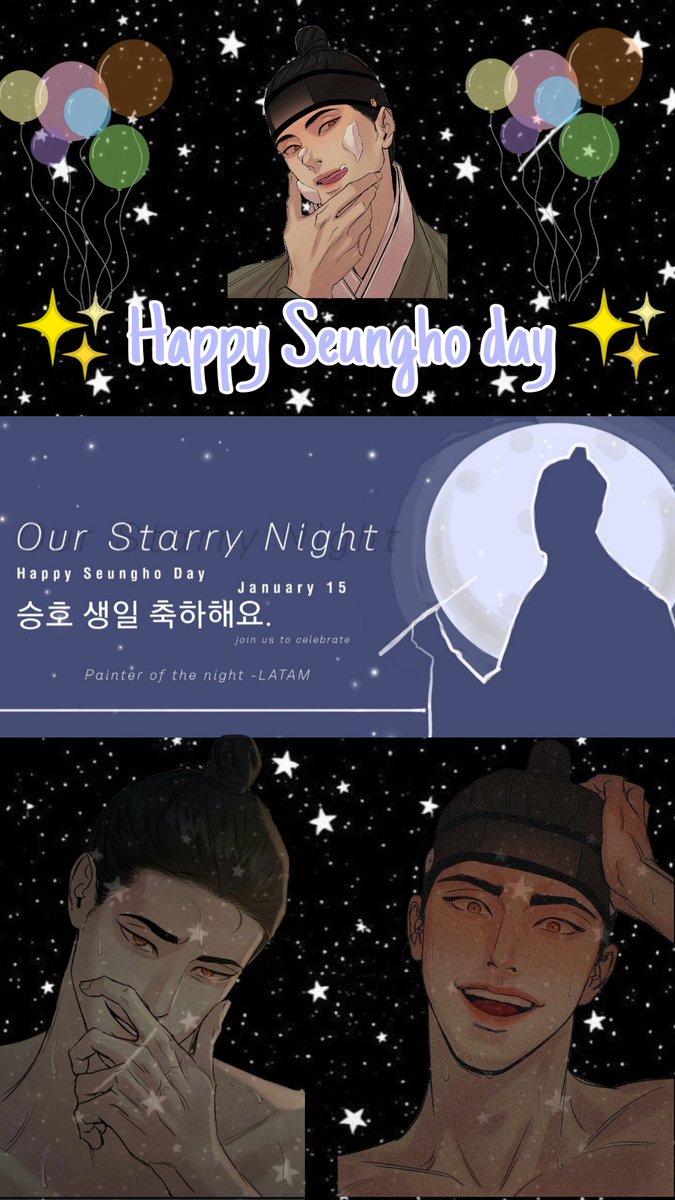 Jania0726's tweet photo. Feliz cumpleaños al amo de lenzhin y amor de mi vida, te amo mucho mi señor 🛐
#PainterOfTheNight #야화첩
#OurStarryNight #HappySeunghoDay
@ByeonDuck_ @POTNLatam https://t.co/oOU2hvLo1s