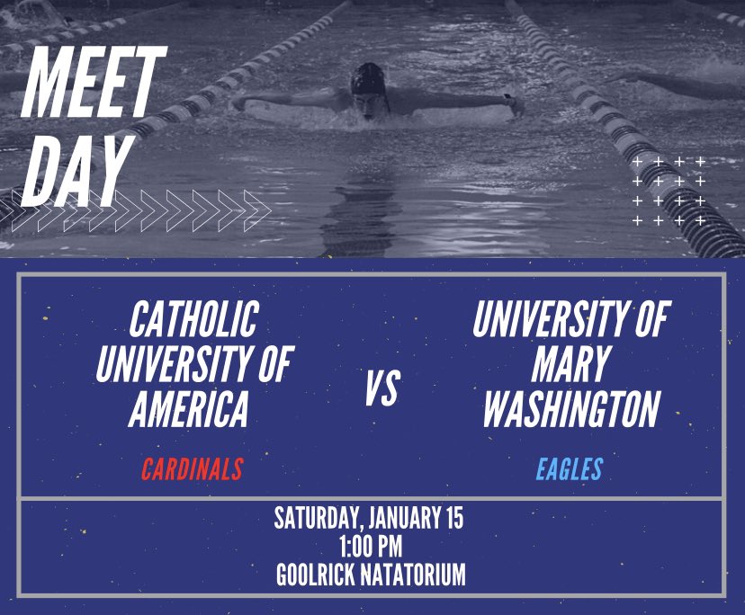 UMWSwimming's tweet photo. Our 🦅🏊🏽♀️🏊🏼♂️ are excited for the first meet of 2022! Come out and support them at the swamp! Please visit the link for UMW’s spectator policy.
https://t.co/hvVzBsNEbF
#HWAPO #PITLIF #EaglePride #CollegeSwim #D3SWIM https://t.co/5ddu6AkA82