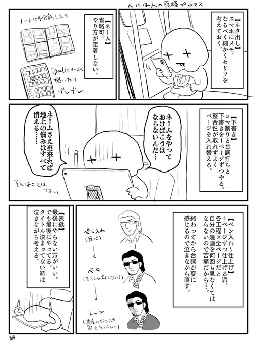 絵日記です。原稿をやってると原稿の話をしたくなってしまうので、カスの原稿プロセスをご覧ください。 