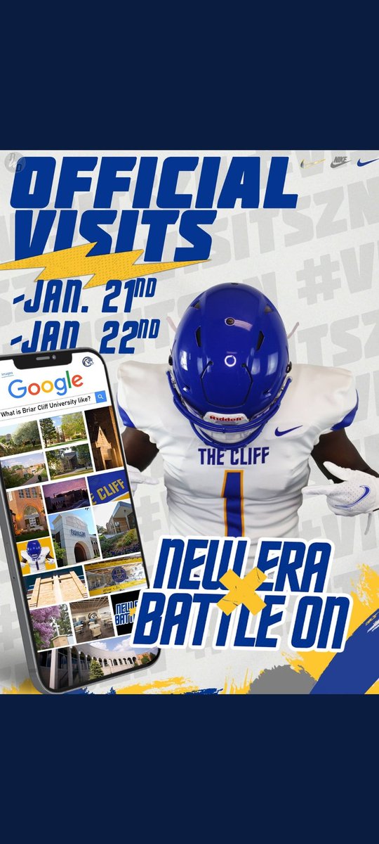 stephencstark22's tweet photo. Thank you for the invite Coach. I appreciate it! @CoachKoziol @BriarCliffFB https://t.co/x31rp3g0rK