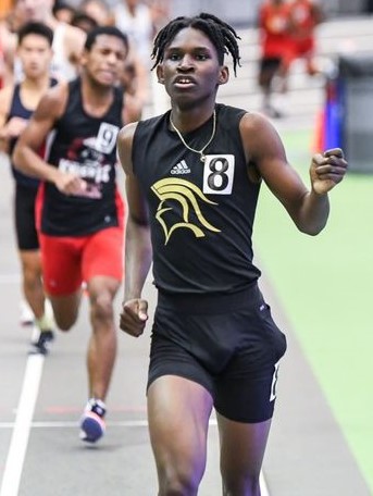 PCXCNJ's tweet photo. Big North Conference United 800 meter champion Corey Sanders. https://t.co/D8yZnPonxE