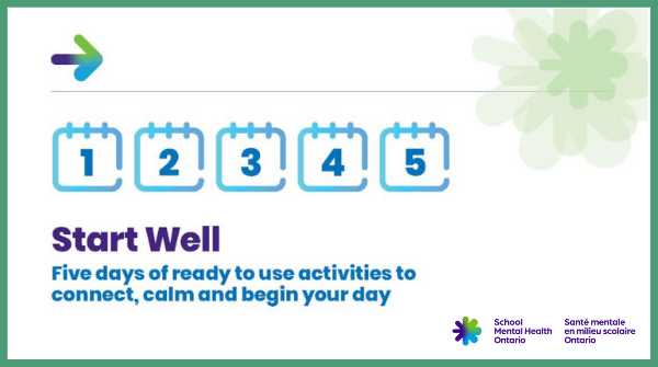 SMHO_SMSO's tweet photo. Schools will soon resume in-person and this transition might be challenging for some. Stay tuned for the launch of our “Start Well” resource packed with learning activities to help you and your students get the week off to a great start. Coming soon! https://t.co/v7il9kxw0R