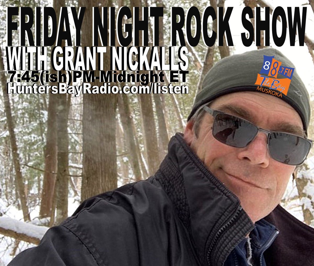 huntersbayradio's tweet photo. #ClassicRock #NewRock &amp; #LocalRock is served up by #GrantNickalls on @huntersbayradio FRIDAYS 7:45(ish)pm-12am. In the closing segments of his shows he often airs RECORDED LIVE CONCERTS. No live concerts tonight, just GREAT MUSIC. Catch him M-F 6-11am too.
https://t.co/IQDXPE0frF https://t.co/zIhhbP5lph