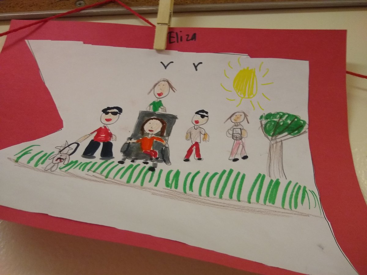 Happy Red Week from McKenzie School! Room 202 students created a banner to show what respecting and embracing differences means to them #d39cheetahs