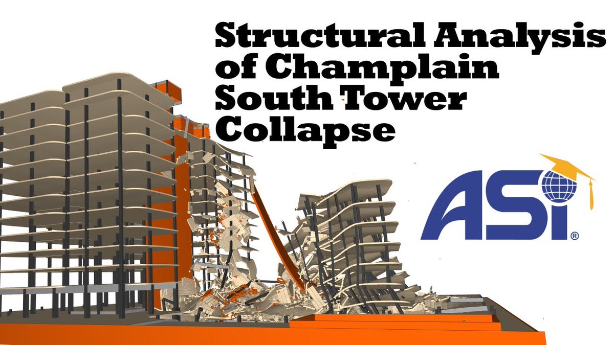 ExtremeLoading's tweet image. Take a look at the ELS simulation of the tragic Champlain South Tower structural failure in Surfside, Florida. Extreme Loading For Structures software allows us to recreate the collapse.

👉 zcu.io/f3sn
#extremeloading #progressivecollapse #appliedscienceinternational