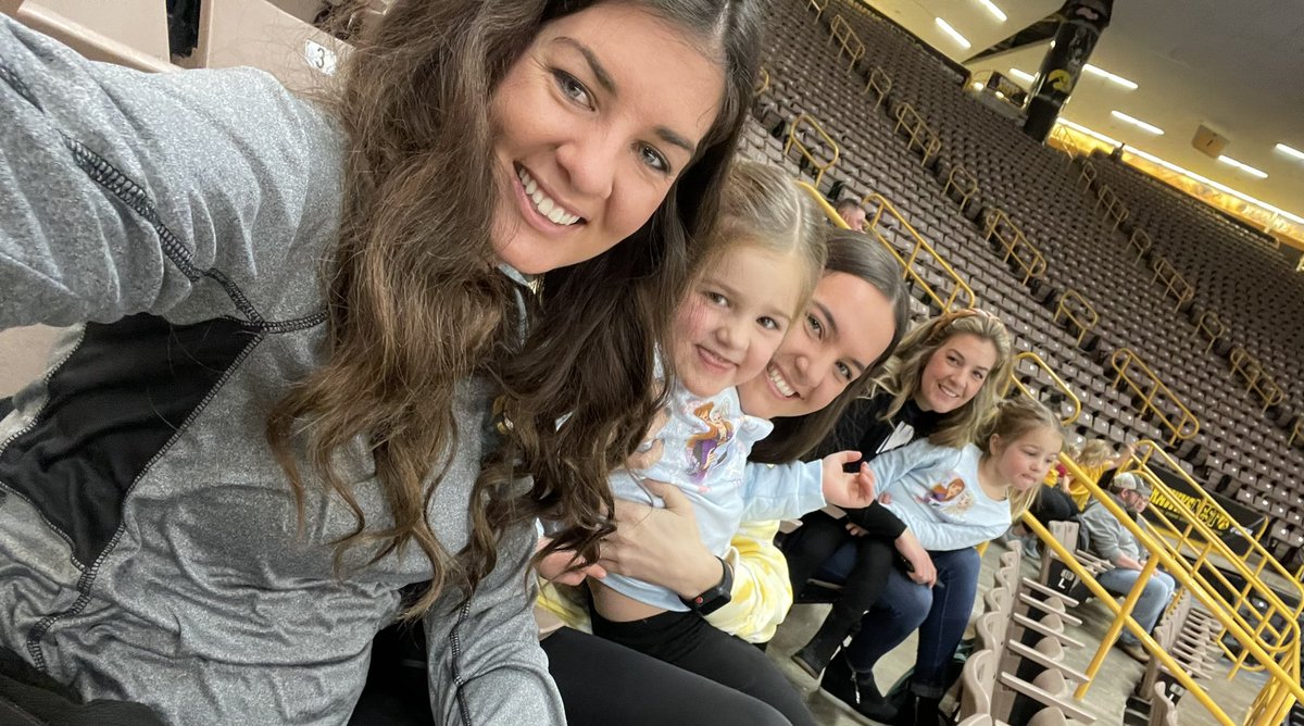 go Hawkeyes!! #fightforiowa #girlsnight