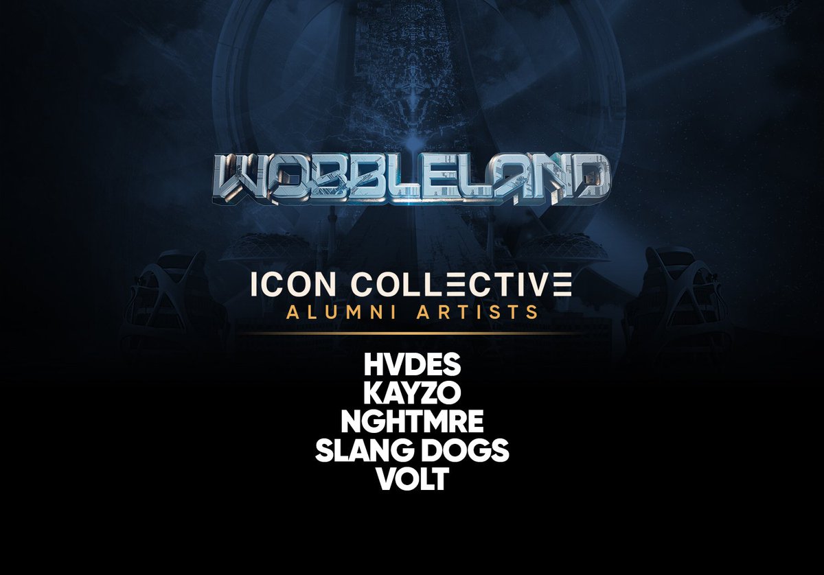 iconcollective's tweet photo. Wobbleland is a staple of the bass music scene on the West Coast and several talented members of the #ICONfam that will be shredding their stage this weekend 🔥 

Who are you most excited to see? https://t.co/pPyJjsZ6zK