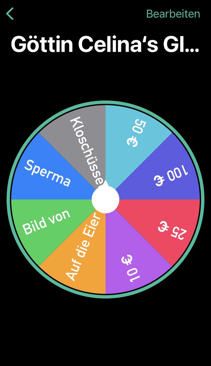 Welcher #Loser traut sich an diesem Glücksrad zu drehen?👅