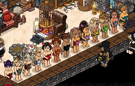 Yawixe's tweet image. Le retour des Totally Spies, mais version XXL

#Habbo #HabboFR
