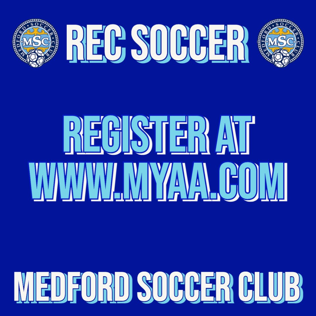 ⚽️ANNOUNCEMENT⚽️
REC SOCCER REGISTRATION IS NOW OPEN!! 
Please read the information below.