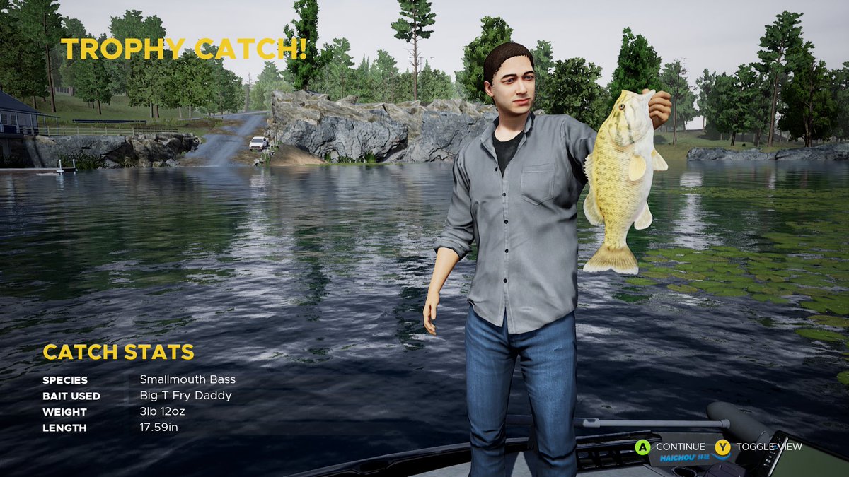 KanesFishing's tweet photo. #FishingSimWorld #FishingSimWorldProTour #TrophySmallmouthBass https://t.co/n0opSycbgG