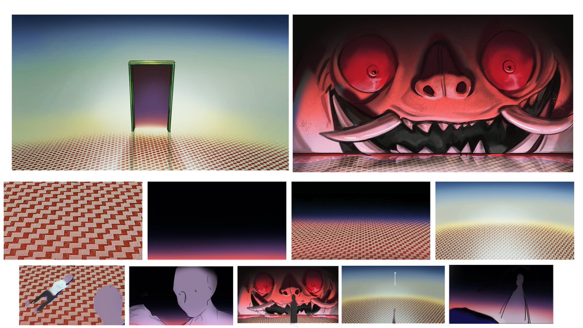 heres the BGs and some thumbnails!
背景! 