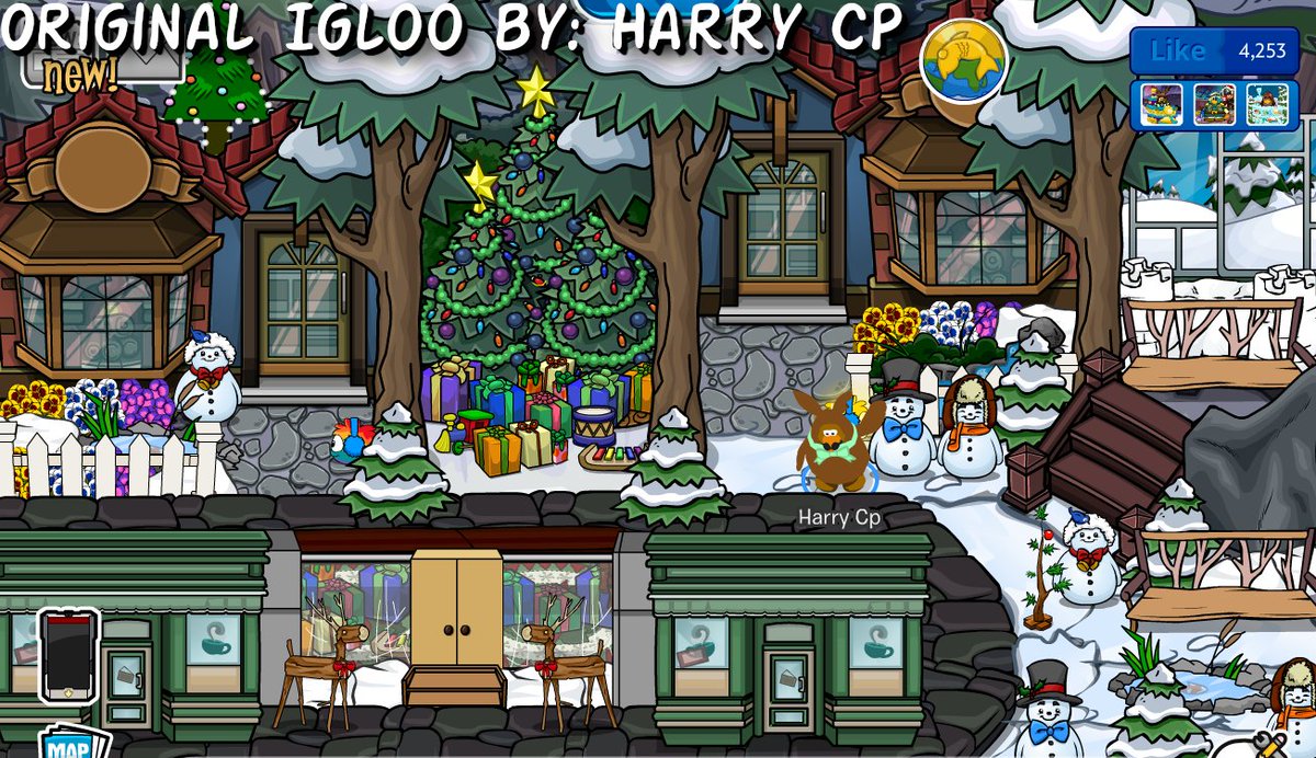 GleanCP's tweet image. Thread (1/6) A couple of friends and I noticed that two winning igloos from the Christmas contest have evidently been copied from other igloo maker's original creations. These igloos have been copied from Harry CP's blog, that included his own and other author's original igloos.
