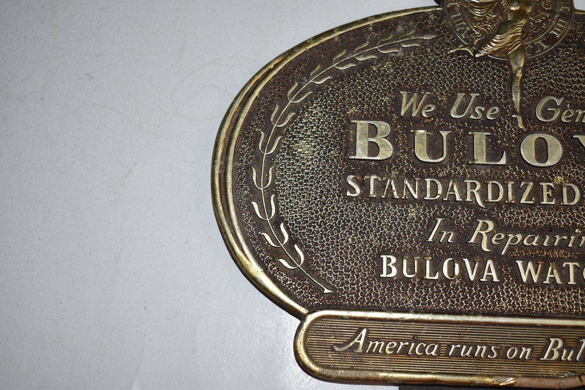 Wisdom_Lane's tweet image. Vintage 1920s BULOVA WATCH For Standardized Repair Parts Store Counter Sign Advertisement Oval Shape tuppu.net/3a49407b #WisdomLane #Etsy #CounterSign