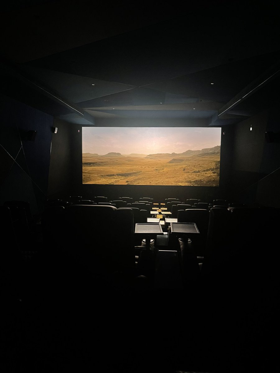PemaYKL's tweet photo. First movie in a theatre in 2years and it’s empty 🤩… don’t have to worry about social distancing #inoxinsignia https://t.co/bYjrxgjfge