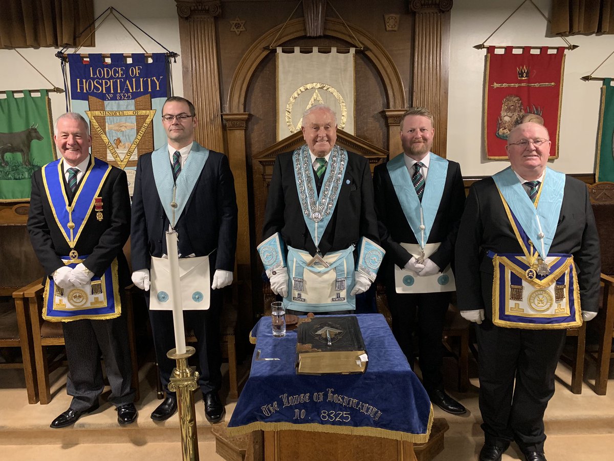 A superb evening at the Lodge of Hospitality. A double second, congratulations Bro Lunn and Bro Hayes and a big well done to all that took part
