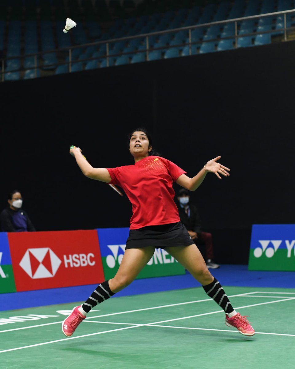 Happy and excited to be playing semis of #indiaopen2022 today against a 25 years old, experienced Thai player. Thank you CM <a href="/bhupeshbaghel/">Bhupesh Baghel</a> sir , sports minister <a href="/umeshpatelcgpyc/">Umesh Nandkumar Patel</a> sir and everyone for their blessings and support. 🙏
