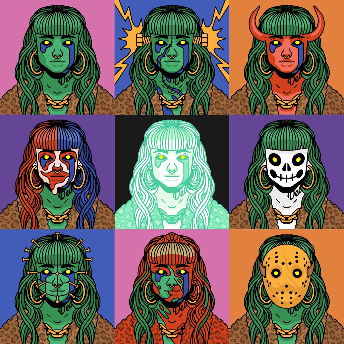 Deadfellaz's tweet photo. Who has all 9 Betty Pop Horrors? 👀 Which is your favourite?

https://t.co/uWH0cTzYNU https://t.co/hOJChJ46lz