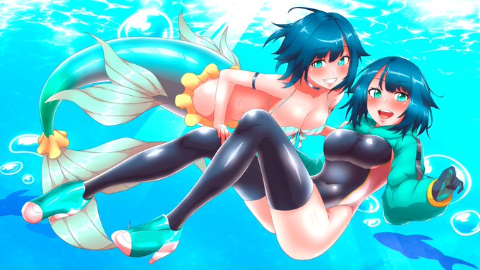 アヲさんの線画のぬりえをさせていただきました〜!!
他人の下書き舐め回すように見るのすき… https://t.co/AEedJFvZXe 