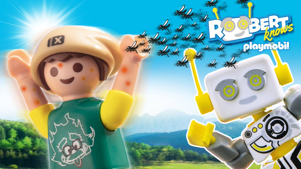 Why do mosquito bites itch? And what can you do about the itching? Find out in a new episode of #ROBertknows.
PLAYMOBIL stop motion video

Visit the #PLAYMOBIL  Youtube channel for more fun educational videos 😀
youtu.be/r5QMxMexHEg