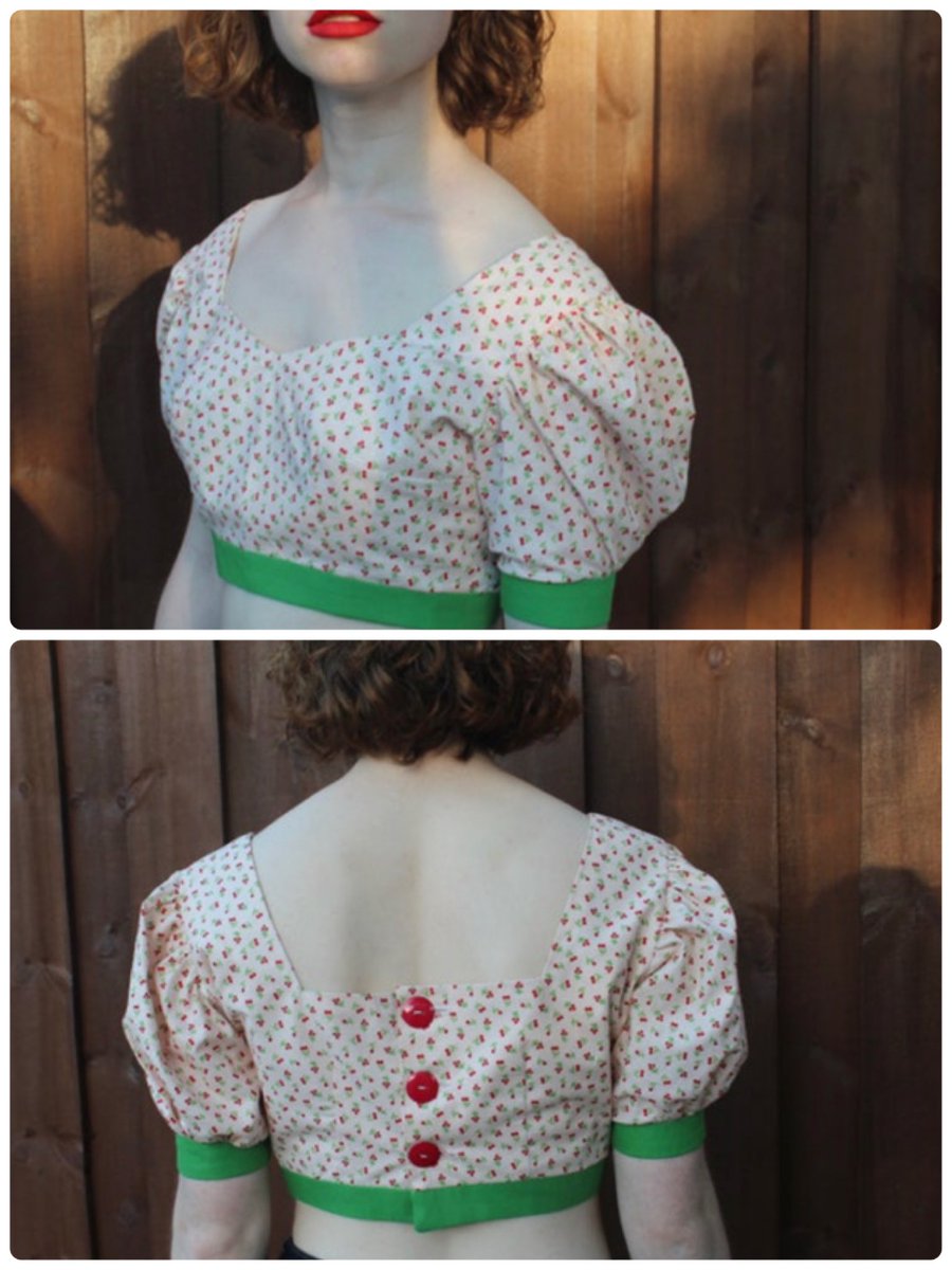 ToyStoryTori's tweet image. I made this top completely from scratch and I’d love for it to find a home ✨🍒

• $38.50 with FREE shipping •

• size US 2/4 •