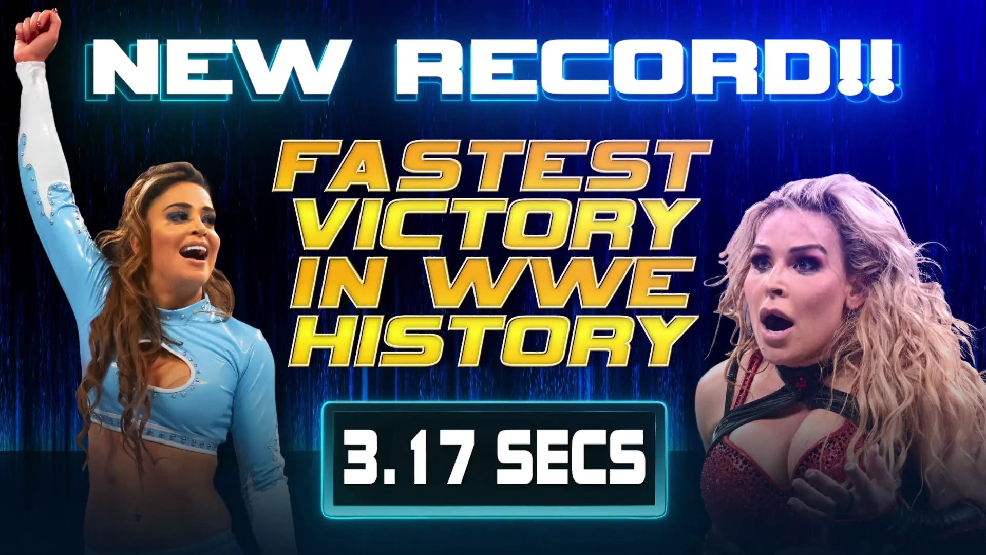 WWE Smackdown: Aliyah Sets New Record Against Guinness World Record Holder Natalya 2