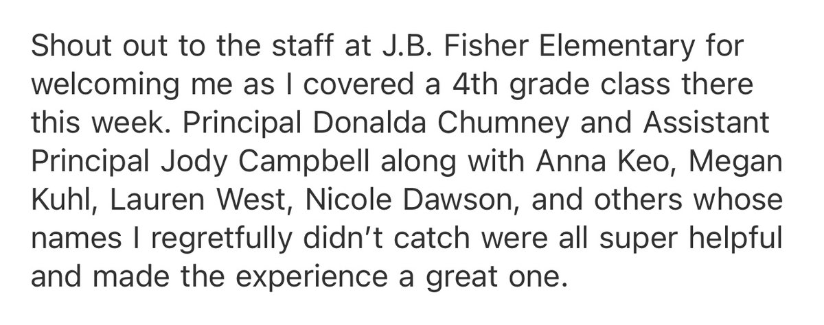 Jeff_Rew's tweet photo. I spent this week at @jb_rps covering a fourth grade class. I sent this shoutout to @JasonKamras too late in the day to make it in tonight's RPS Direct but didn't want to wait until next week to mention how awesome everybody there was. https://t.co/dXuIFTZeX9