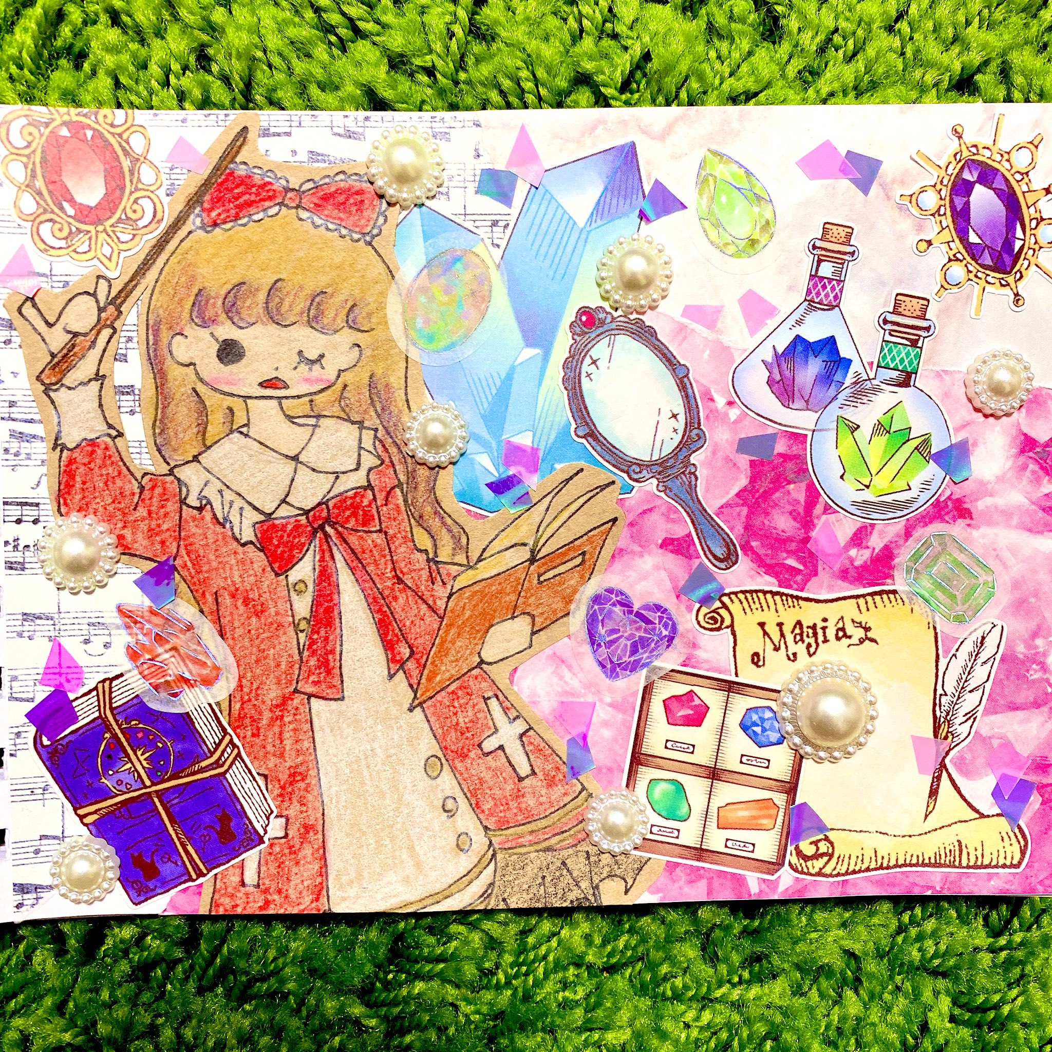 Mori イラストコラージュ イラスト コラージュノート コラージュ 紙モノ シール マステ T Co Lpjnclfimc Twitter