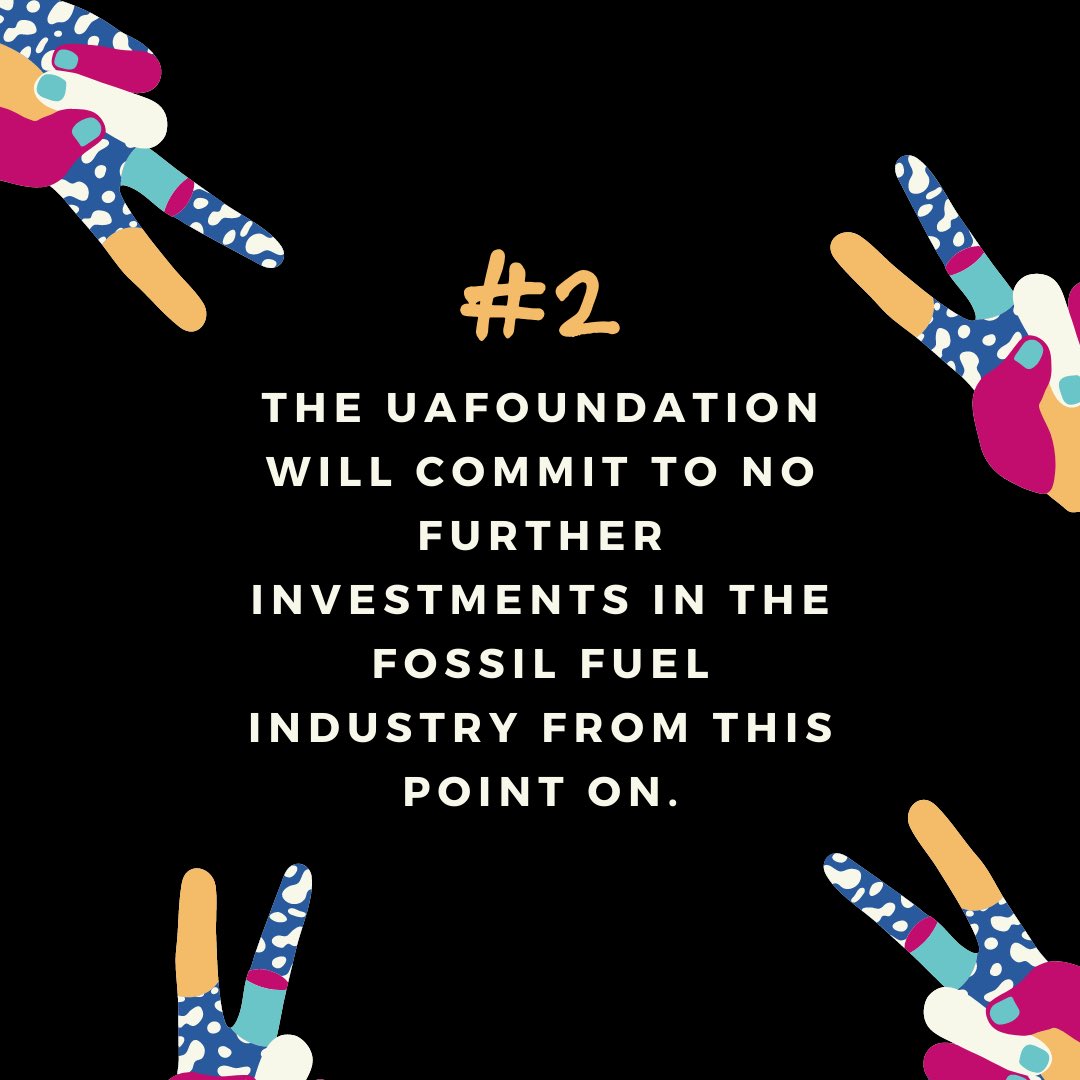 uazdivest's tweet photo. new year, new demands! read em and weep @SupportUAZ https://t.co/BC30owCfyB
