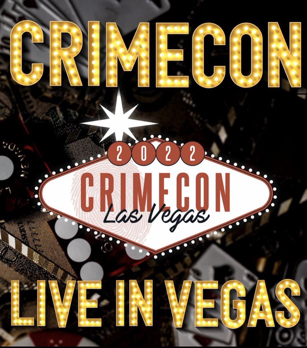 AngelineDC's tweet photo. Who loves a promo code? Use code “INSIDECRIME” for 10% off your standard badge at the World’s No. 1 True Crime Convention April 29-May 1. Join me! It’s gonna be a blast! #InsideCrime #CrimeCon https://t.co/s80UvLNhh2