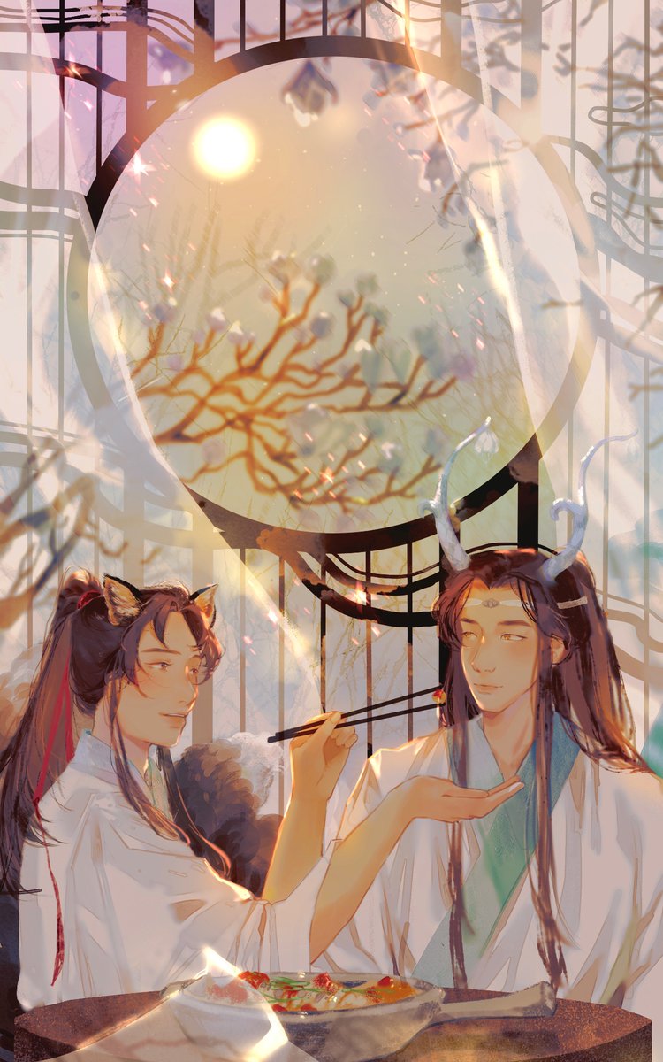 “I know the Gusu palate isn’t as used to spice as Yunmeng’s, so I made sure to tone everything down and take out most of the huajiao!” 

#mxtxbb collab with lianzi and sen 🌿