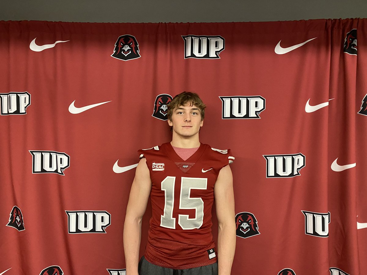 After a great visit and conversation with @Paul_Tortorella I am blessed and honored to receive a scholarshipoffer from @IUPfootball. @Coach_MSnyder @_CoachJHairston
