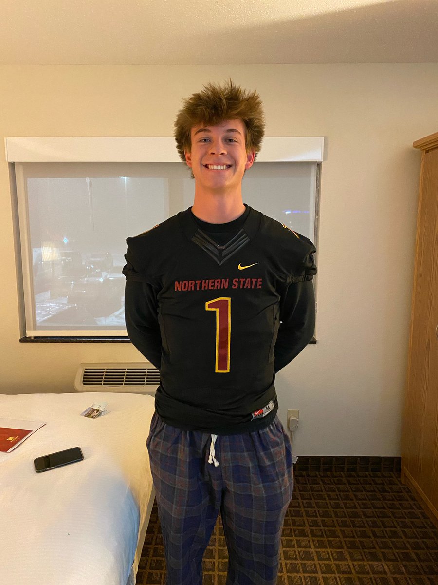 braden_wells's tweet photo. 📍Northern State @CoachSchlichte @jakeiery42 @NSUCoachSchmidt https://t.co/o8d028ylj4