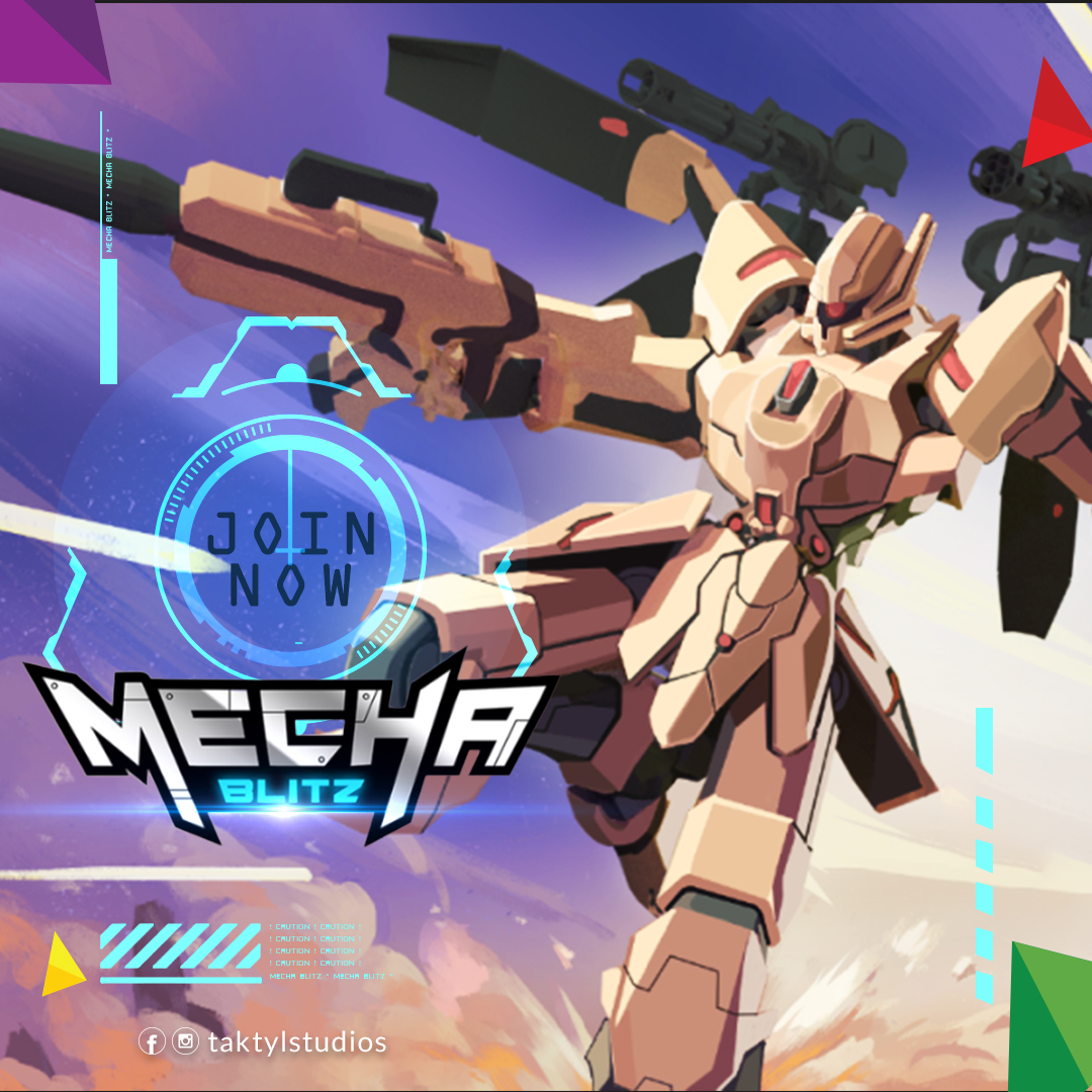 Put your skills to the test and dominate the arena!
Join our pre-alpha testing.
Here is the registration link:🔥
bit.ly/3qsLLra

#Mecha #Action #Customize #MechaBlitz #taktylstudiosindiegames