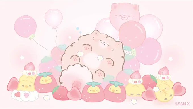 だいすきないちごに
かこまれてすやすや‥🍓✨
#いちごの日 