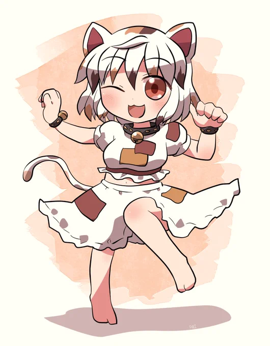 アクティブミケちゃん🐈🐈🐈 #おは東方 