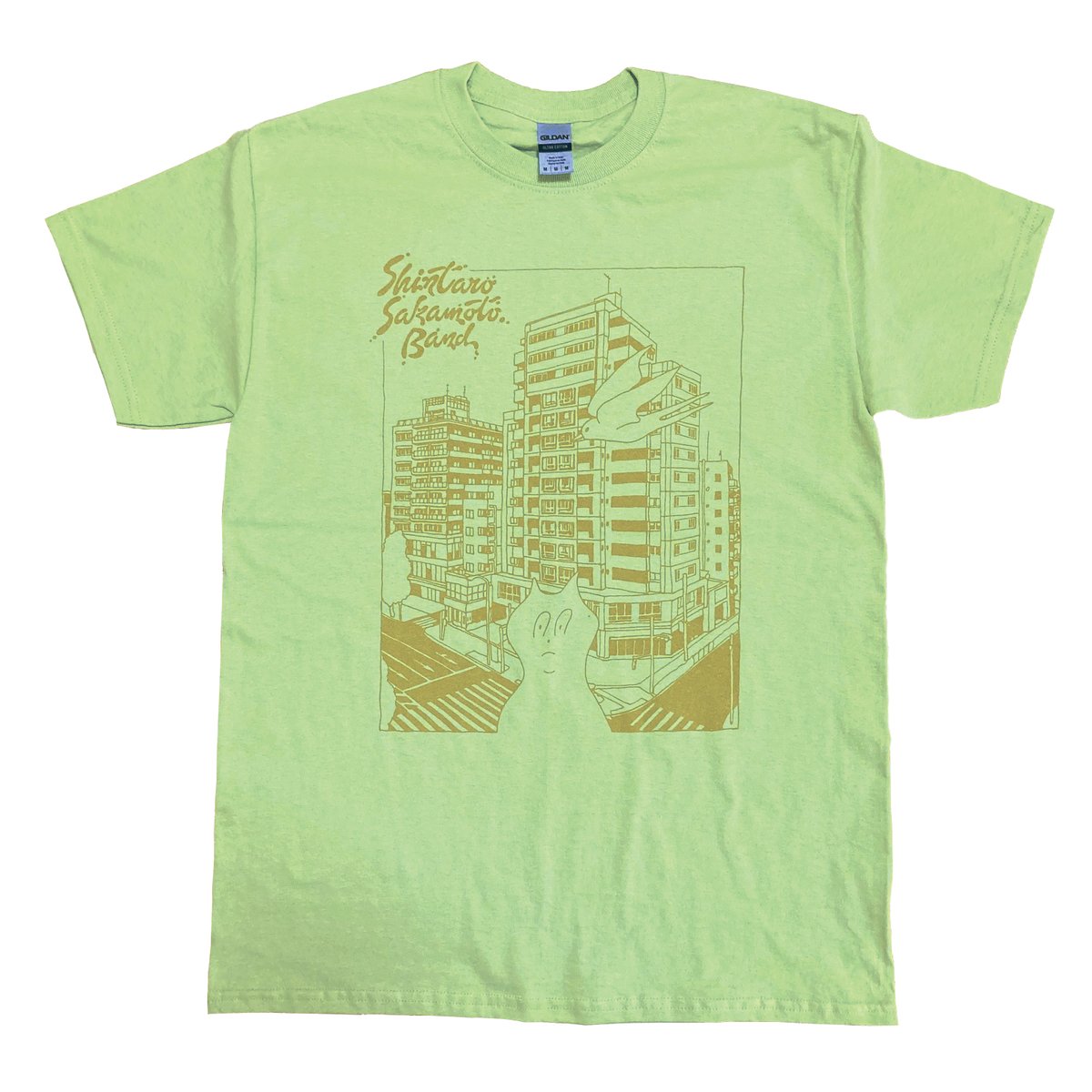 zelonerecords's tweet image. FRF&apos;21で販売した坂本慎太郎バンド・オリジナルTシャツと、新たに追加したロングTシャツ（白）を1月16日（日）13時からzelone records web shopにて販売するそうです。
zeloneshop.thebase.in