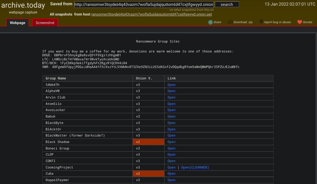 ohshint_'s tweet image. #OSINT Protip 27:
When working with onion sites, they may have been archived using clearnet proxies.
Adding .pet to an onion URL and searching it on archive.today and/or Wayback sometimes can provide archived copies.
Example:
- archive.fo/GEzQ0
#OSINTProtip