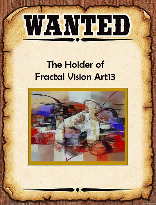 FractalVisionA's tweet photo. If you are the holder please send us the following information to contact@fractalvision.art to send your oil painting:

1) Your Name:
2) Twitter Account:
2) Mail Address:
4) The hash ID transaction number:

#nftart #CNFTArtist #CNFTs #CardanoNFT https://t.co/dJhmsi4mfL