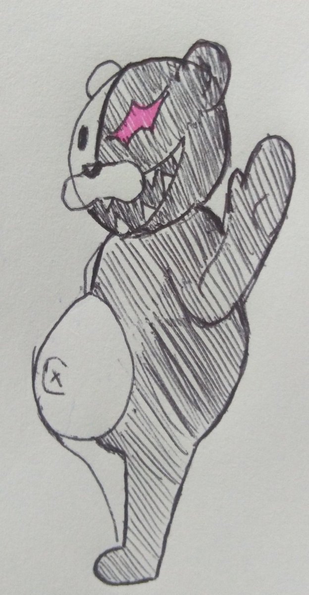CookedMaruchan's tweet photo. Little doodle of your favorite headmaster! 🐼 #danganronpa https://t.co/EwxTBV67hL