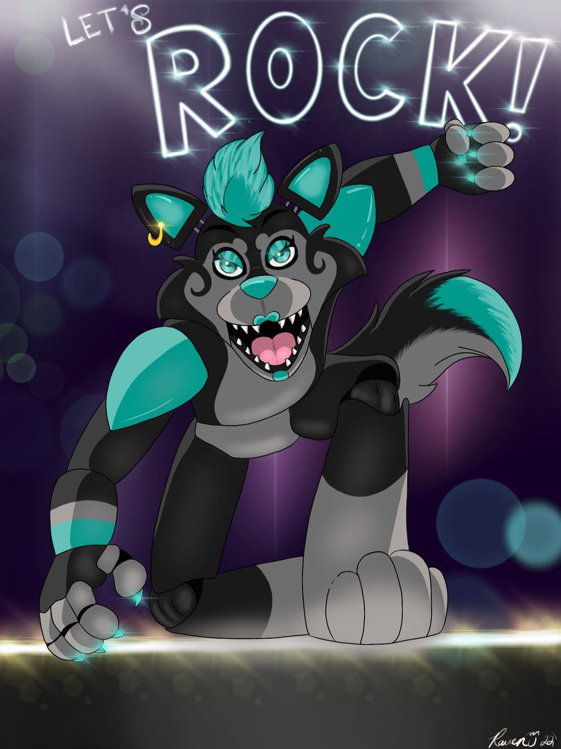 KinoGrace's tweet photo. It feels good to create again, some FNAF SB fan art of myself, Kino! https://t.co/YLJApcuJXX