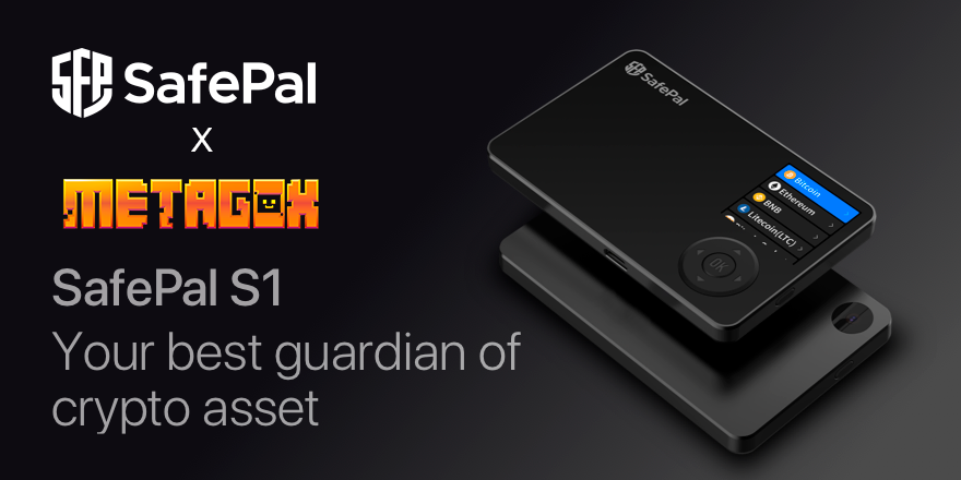 MetaGoxGame's tweet photo. MetaGox Decentraland | SafePal S1 Hardware Wallet

Para celebrar el inicio de MetaGox Decentraland, regalaremos tres carteras hardware SafePal S1 a la comunidad 🥳

https://t.co/7Jur651UgD https://t.co/BjAvvlwNYz