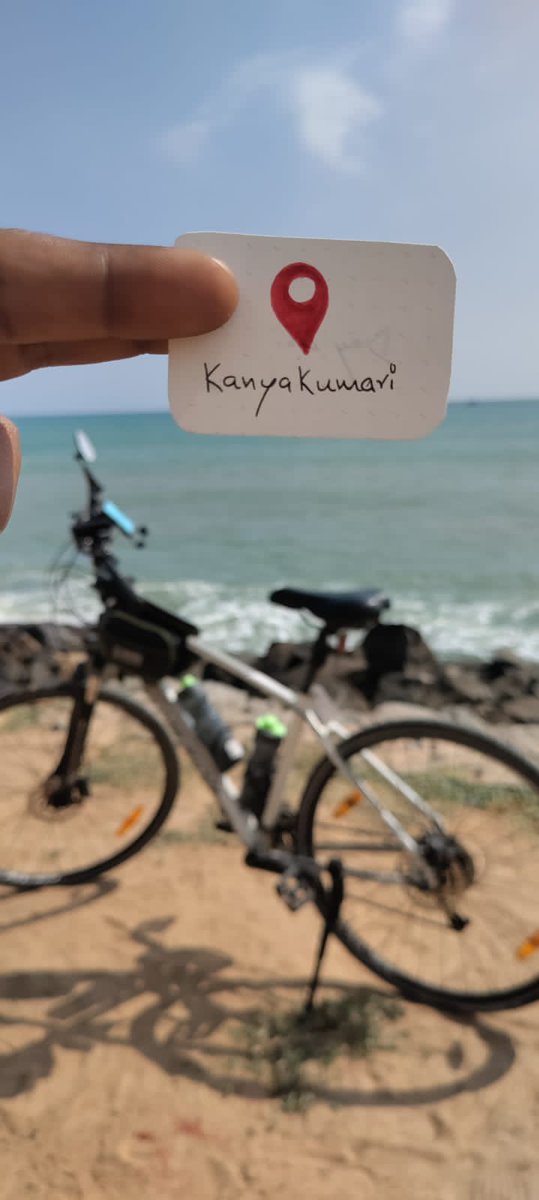eSocialEngineer's tweet photo. #Kashmir2Kanyakumari 3600Kms #cycling Expedition
Done &amp; Dusted ✅ in 1 month
Returning back to Bhopal now 😊
#Pedal4MentalHealth @probhopal @airnews_bhopal @CollectorBhopal @DainikBhaskarMP @CMMadhyaPradesh @OfficeofSSC @jdjsbhopal @BansalNewsMPCG @JagranNews @MYFMIndia @rjpihu https://t.co/mOrqJE2ksu