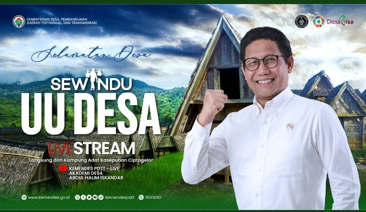 MahudinSt's tweet photo. #SewinduUUDesa
Percaya Desa, Desa Bisa
@jokowi 
@halimiskandarnu
@Kemendespdtt
@malik_haramain
@imansyukri
@taufikmadjid71
@azzameldzikrie 
@tppkemendes 
@DodiShawana 
@Thawaf4 https://t.co/T0B6rn5iIY